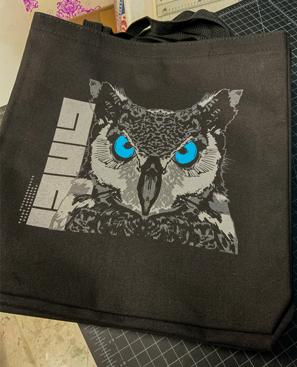 Owl tote